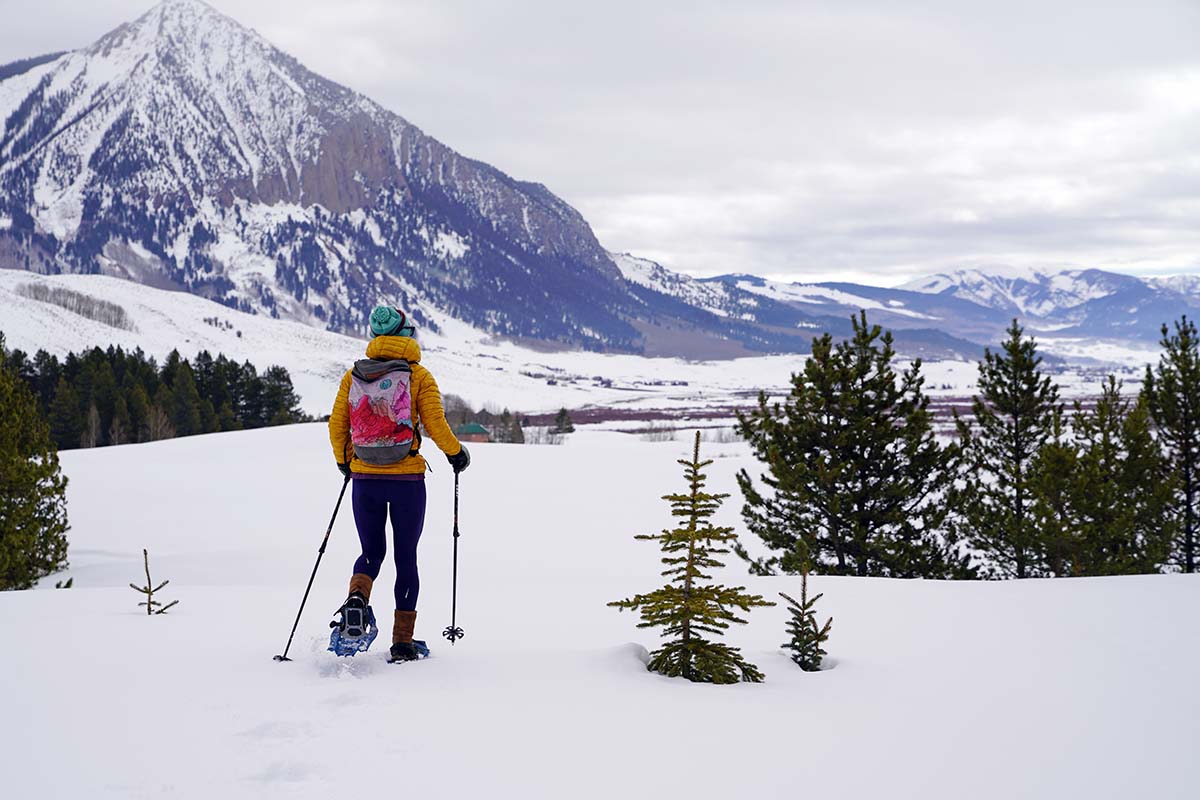 Snowshoeing in Crested Butte (winter boots)
